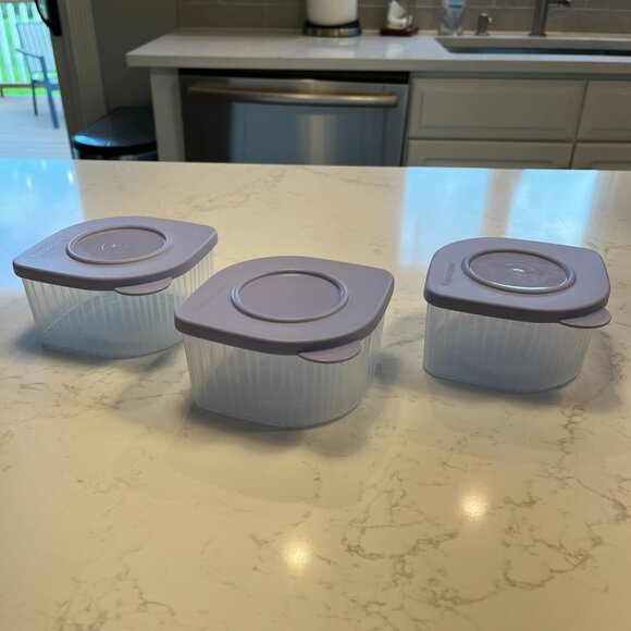 New Never Used Tupperware Fresh 'N Cool Containers Set - Picture 6 of 14